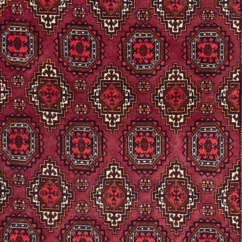 Alfombra Belutsch - 167 x 116 cm - rojo oscuro