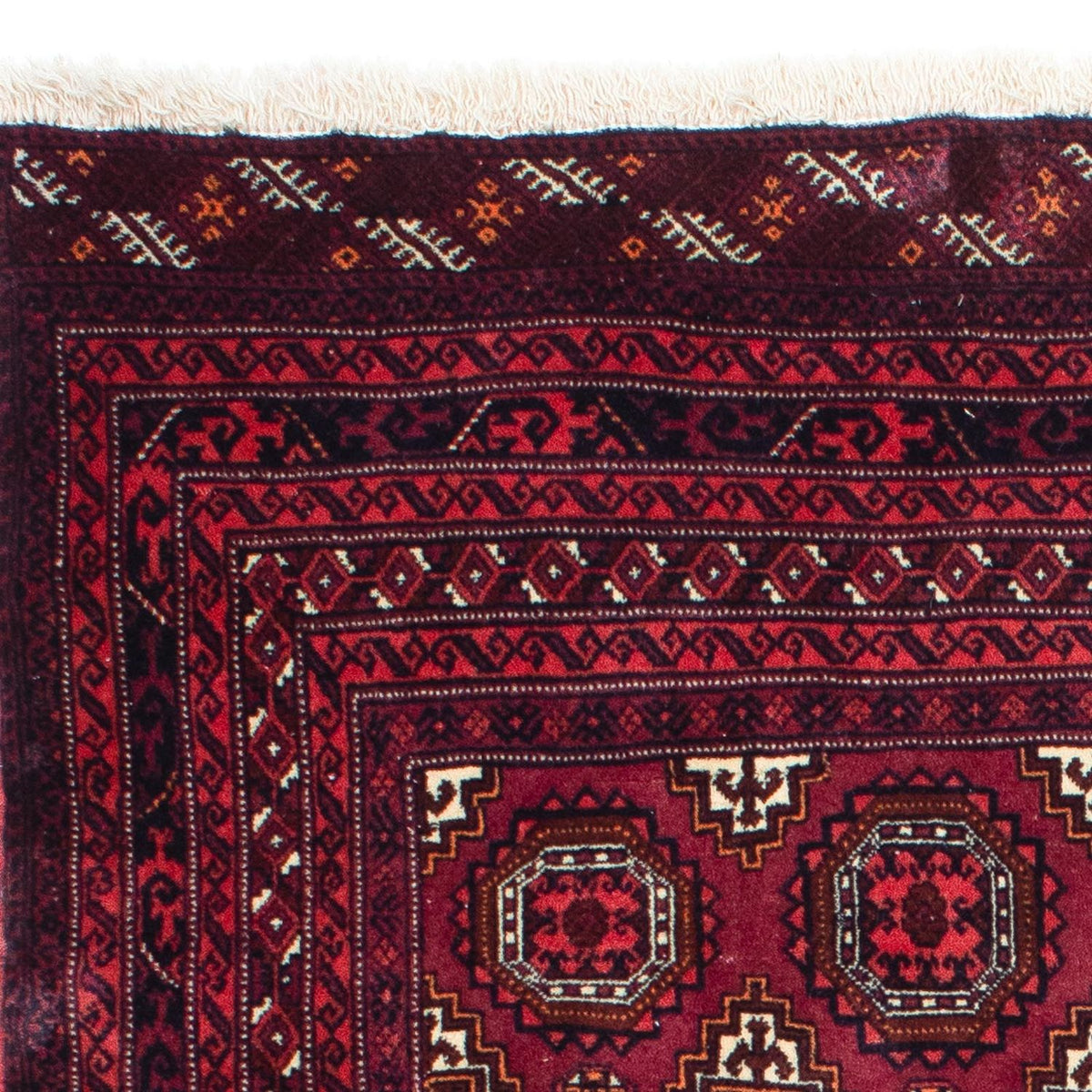 Alfombra Belutsch - 167 x 116 cm - rojo oscuro