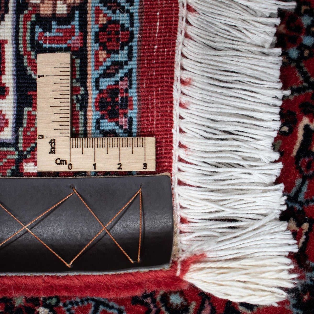 Alfombra persa - Bidjar - 207 x 132 cm - rojo claro