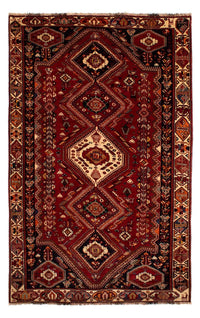 Alfombra persa - Nómada - 290 x 182 cm - rojo oscuro