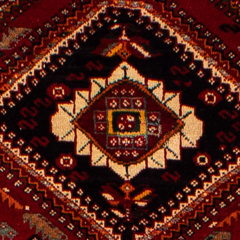 Alfombra persa - Nómada - 290 x 182 cm - rojo oscuro