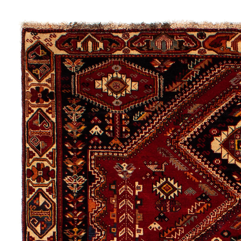 Alfombra persa - Nómada - 290 x 182 cm - rojo oscuro