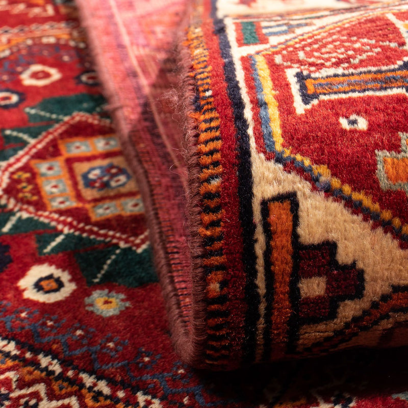 Alfombra persa - Nómada - 290 x 182 cm - rojo oscuro