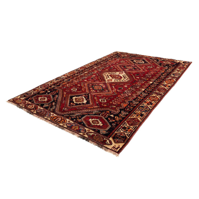 Alfombra persa - Nómada - 290 x 182 cm - rojo oscuro
