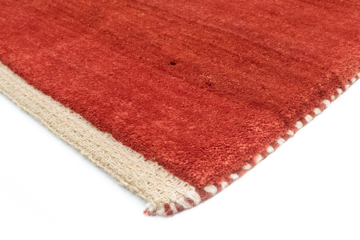 Alfombra Gabbeh - Persa - 197 x 112 cm - rojo