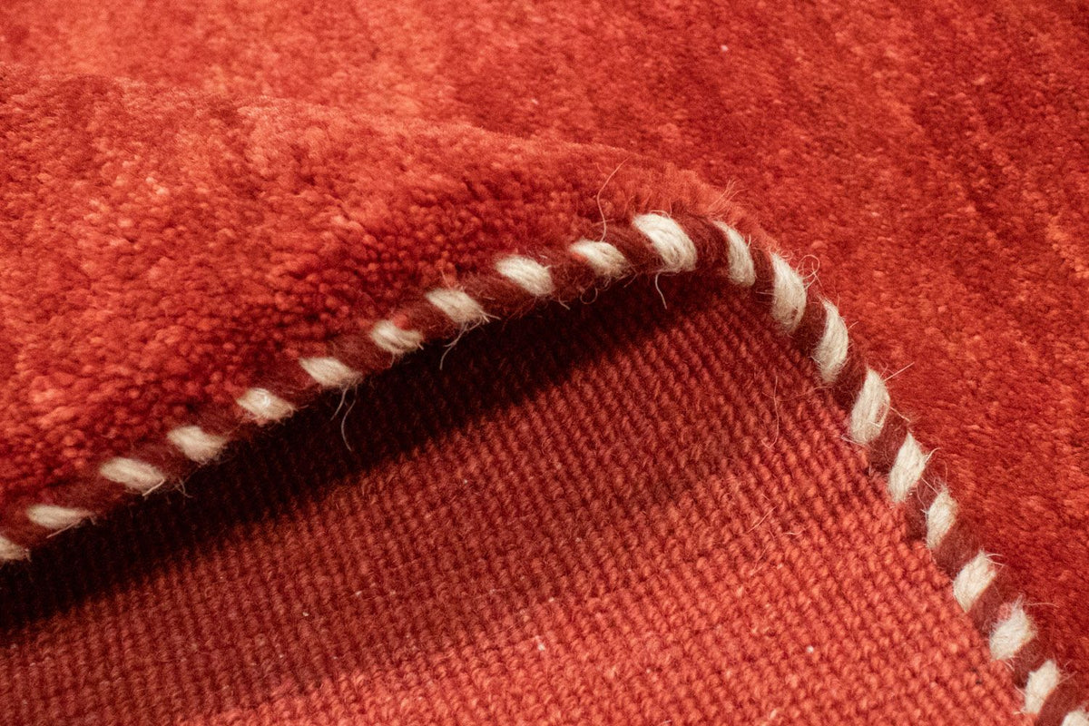 Alfombra Gabbeh - Persa - 197 x 112 cm - rojo