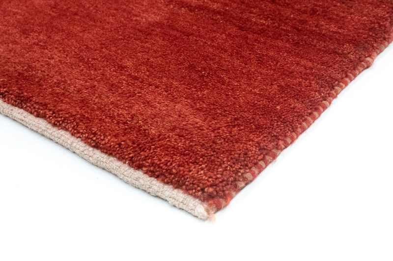 Alfombra de pasillo Alfombra Gabbeh - Persa - 228 x 78 cm - rojo