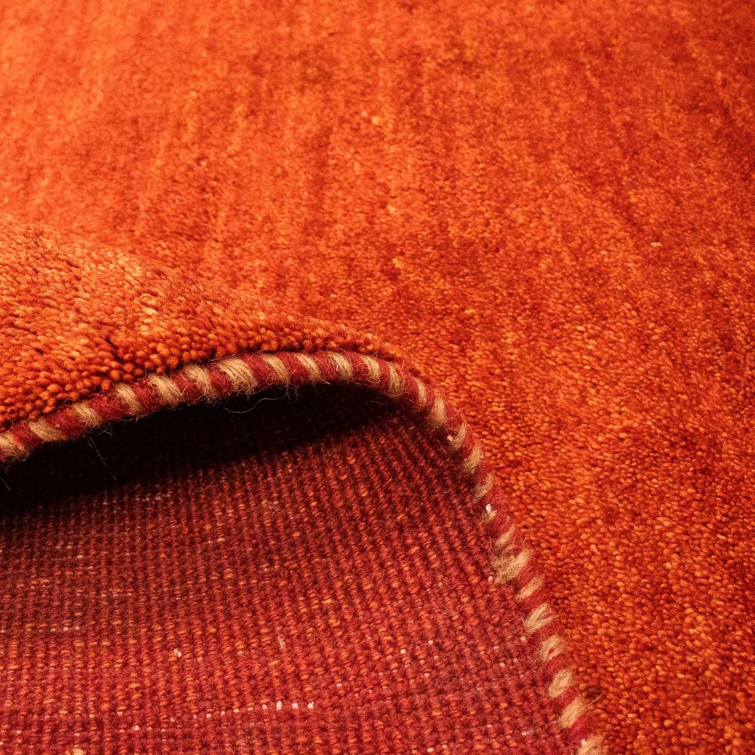 Alfombra Gabbeh - Persa - 190 x 155 cm - óxido