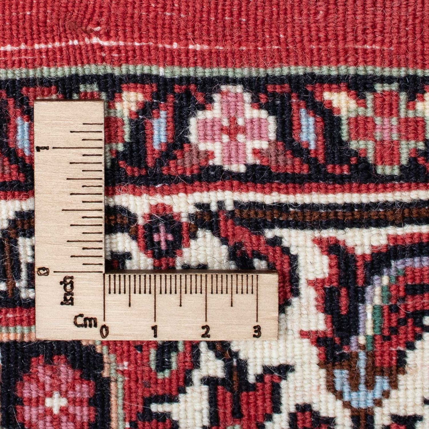 Alfombra persa - Bidjar - 180 x 112 cm - rojo