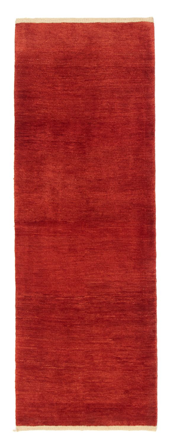 Alfombra de pasillo Alfombra Gabbeh - Persa - 245 x 85 cm - rojo