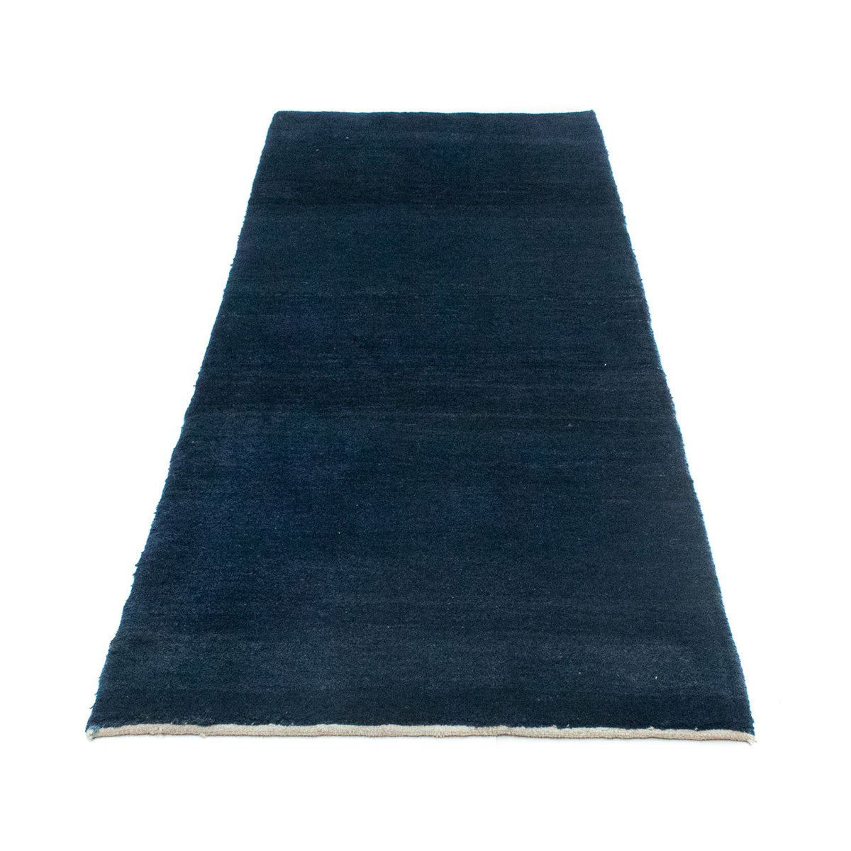 Alfombra de pasillo Alfombra Gabbeh - Persa - 228 x 80 cm - azul oscuro