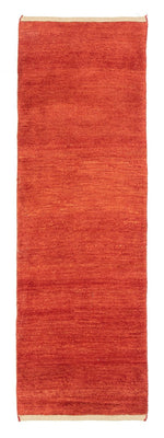 Alfombra de pasillo Alfombra Gabbeh - Persa - 215 x 72 cm - rojo