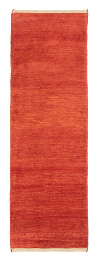 Alfombra de pasillo Alfombra Gabbeh - Persa - 215 x 72 cm - rojo