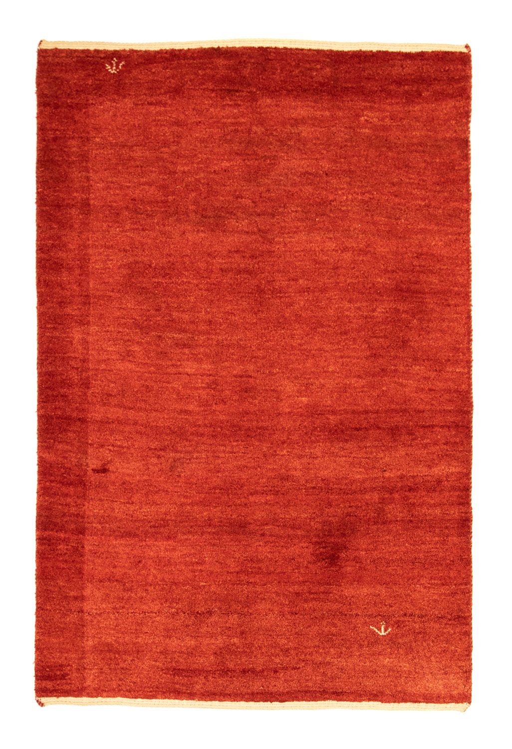Alfombra Gabbeh - Persa - 187 x 122 cm - rojo