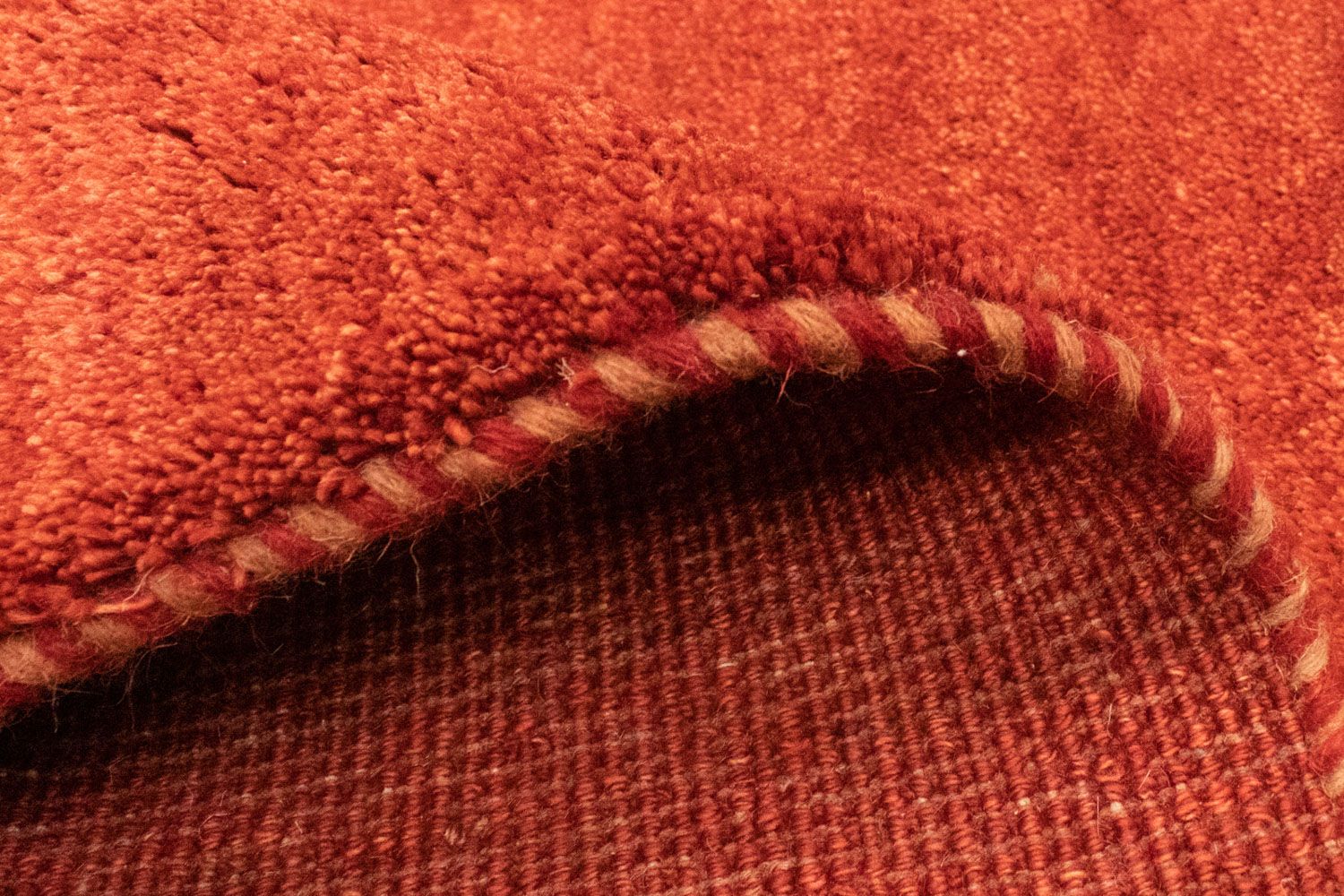 Alfombra Gabbeh - Persa - 187 x 122 cm - rojo