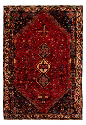 Alfombra persa - Nómada - 296 x 203 cm - rojo oscuro