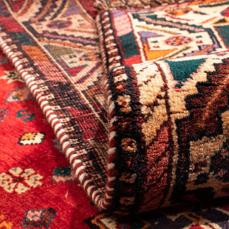 Alfombra persa - Nómada - 296 x 203 cm - rojo oscuro