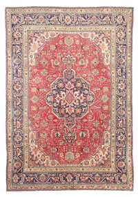 Alfombra persa - Tabriz - 297 x 204 cm - rojo