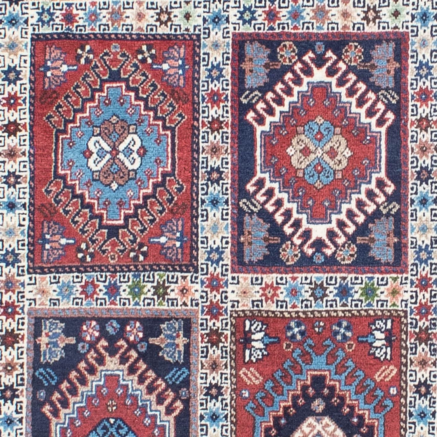 Alfombra de pasillo Alfombra persa - Nómada - 292 x 80 cm - multicolor