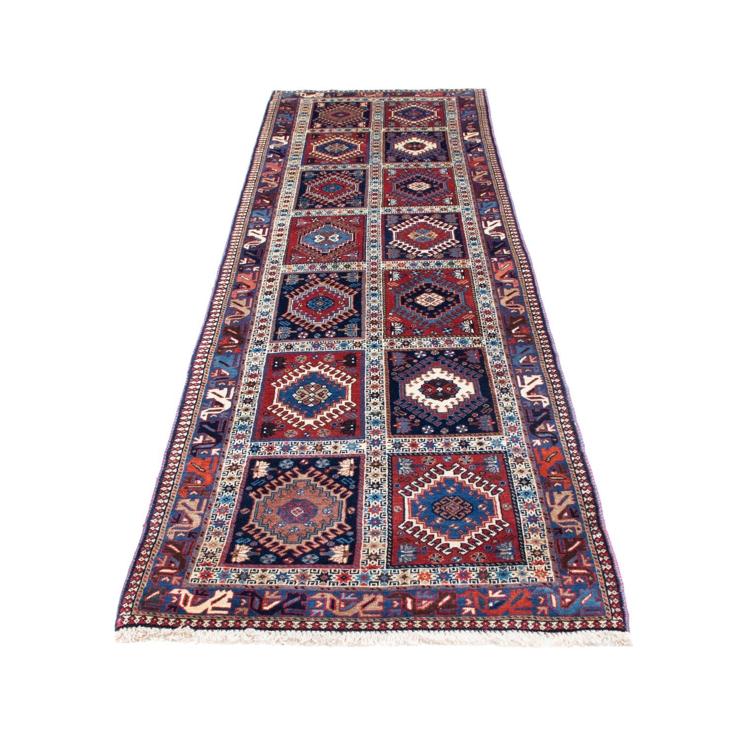 Alfombra de pasillo Alfombra persa - Nómada - 292 x 80 cm - multicolor