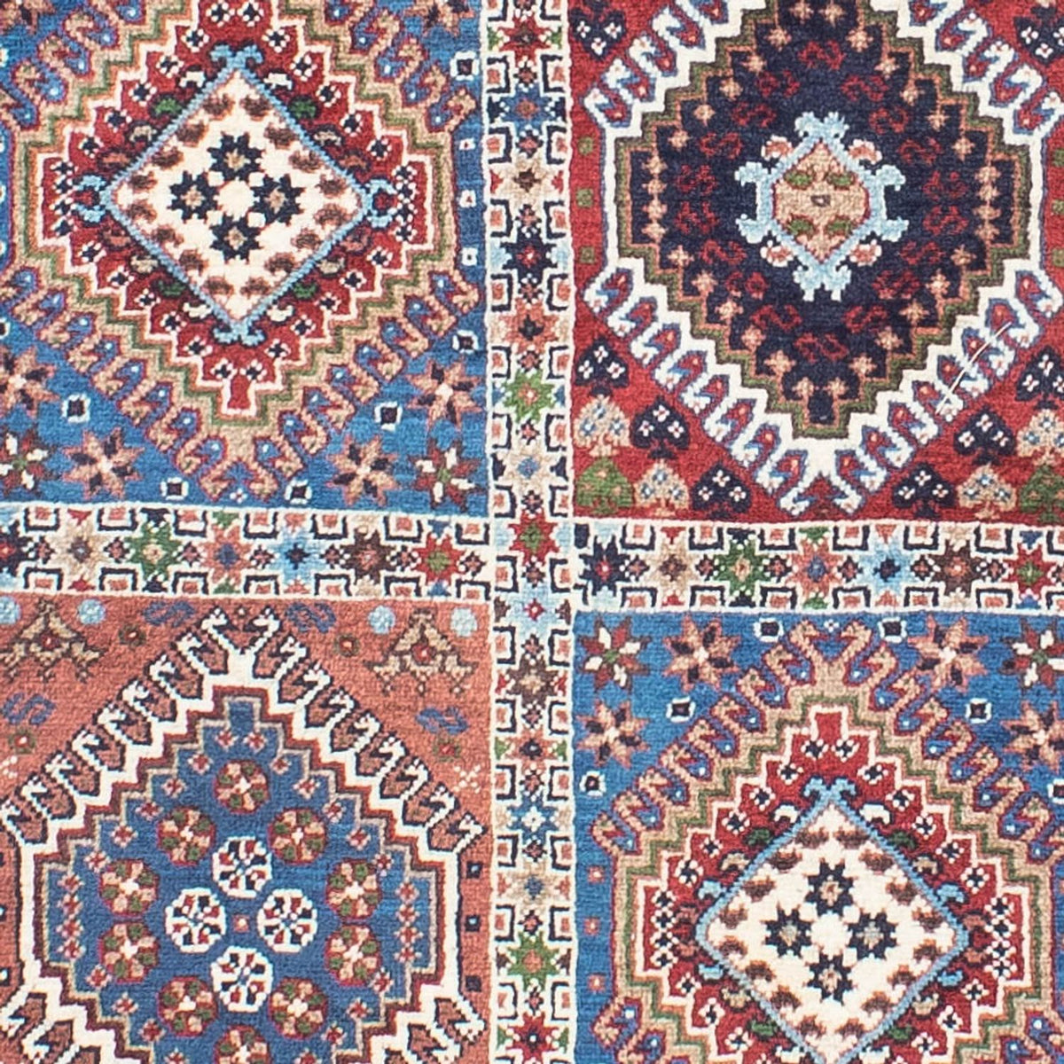 Alfombra de pasillo Alfombra persa - Nómada - 302 x 82 cm - multicolor