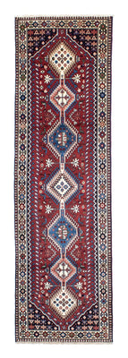 Alfombra de pasillo Alfombra persa - Nómada - 290 x 81 cm - rojo