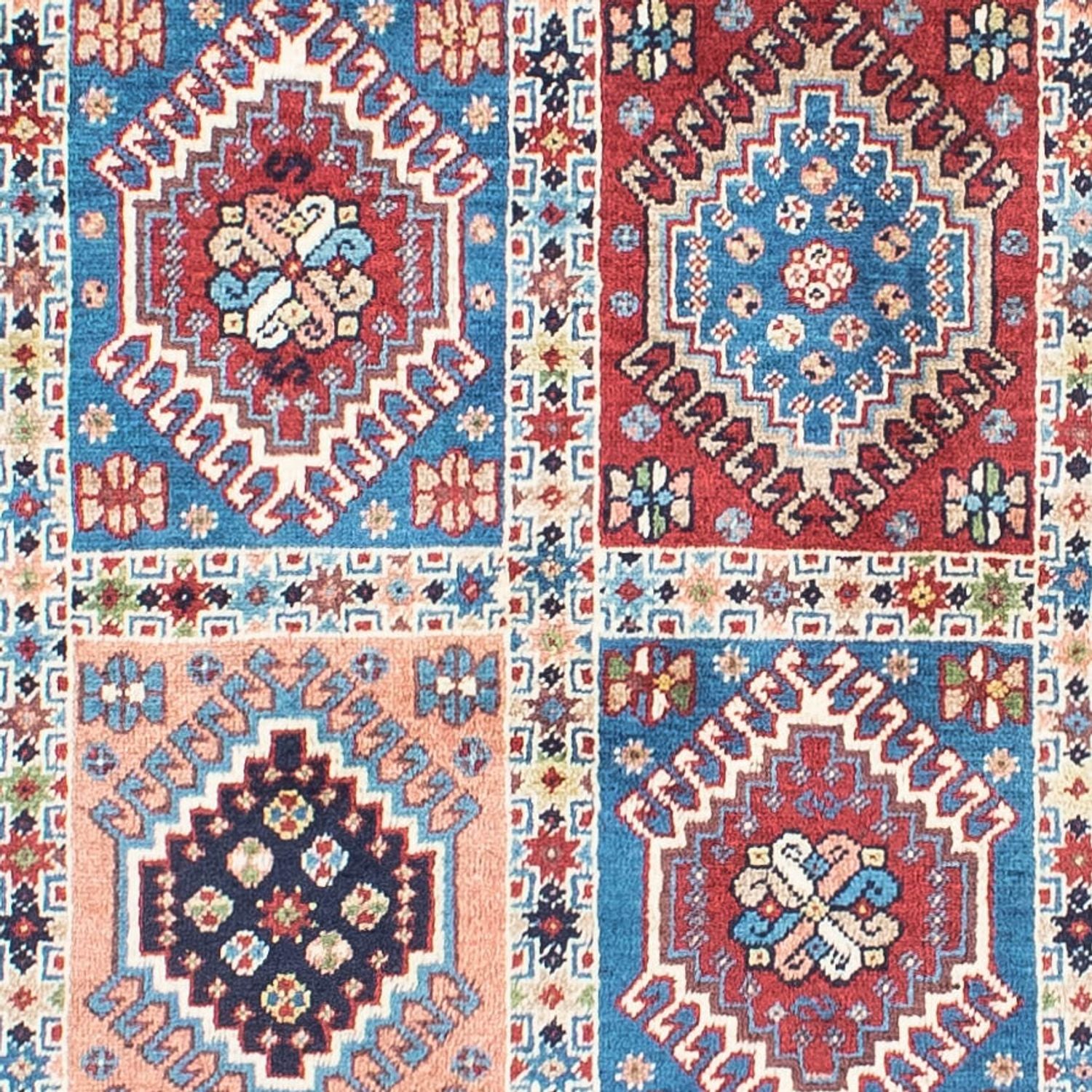 Alfombra de pasillo Alfombra persa - Nómada - 298 x 81 cm - multicolor