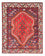 Alfombra persa - Nómada - 139 x 111 cm - rojo oscuro