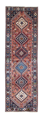 Alfombra de pasillo Alfombra persa - Nómada - 282 x 83 cm - multicolor