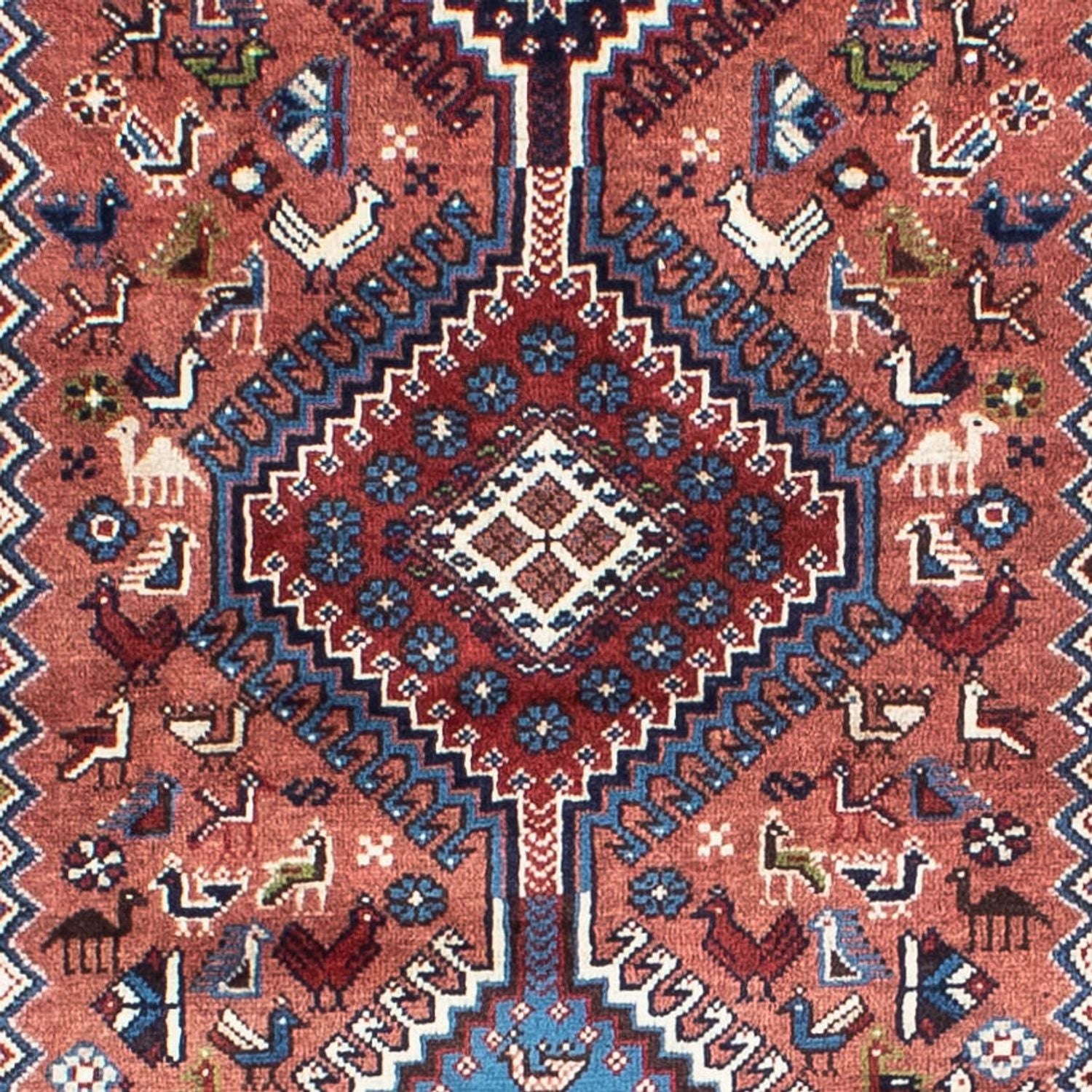 Alfombra de pasillo Alfombra persa - Nómada - 282 x 83 cm - multicolor