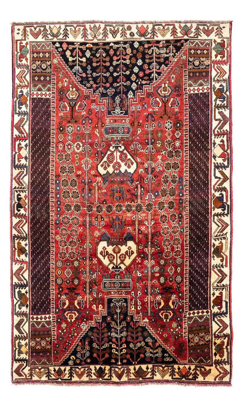 Alfombra persa - Nómada - 253 x 164 cm - rojo