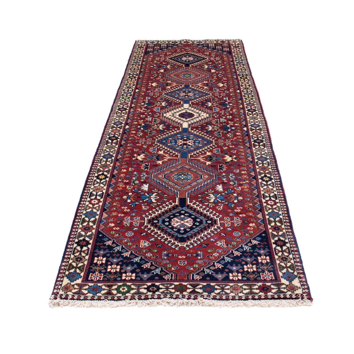 Alfombra de pasillo Alfombra persa - Nómada - 295 x 82 cm - multicolor