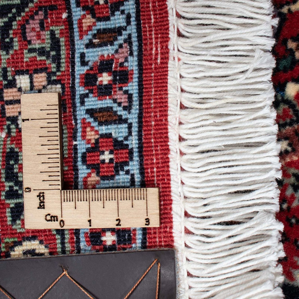 Alfombra persa - Bidjar - 210 x 132 cm - rojo claro