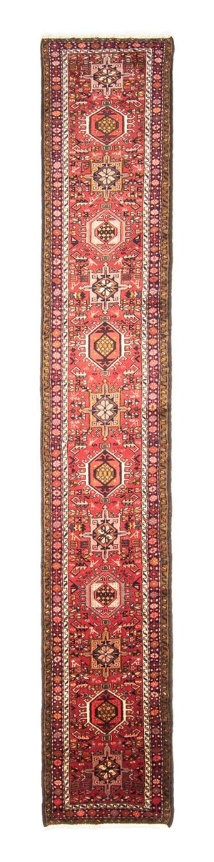 Alfombra de pasillo Alfombra persa - Nómada - 391 x 71 cm - óxido