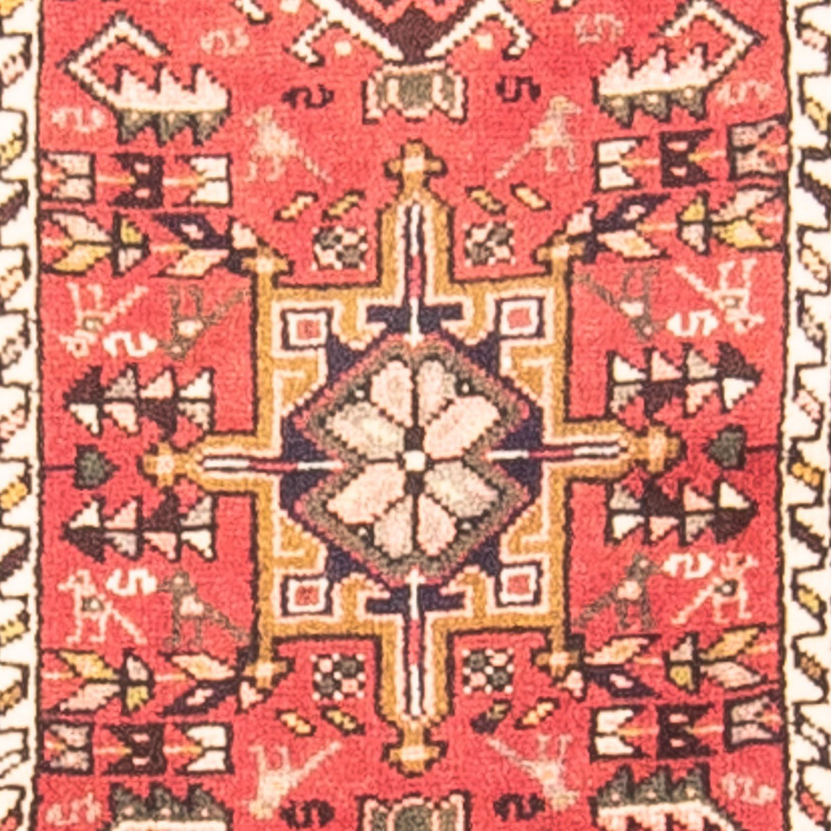 Alfombra de pasillo Alfombra persa - Nómada - 391 x 71 cm - óxido