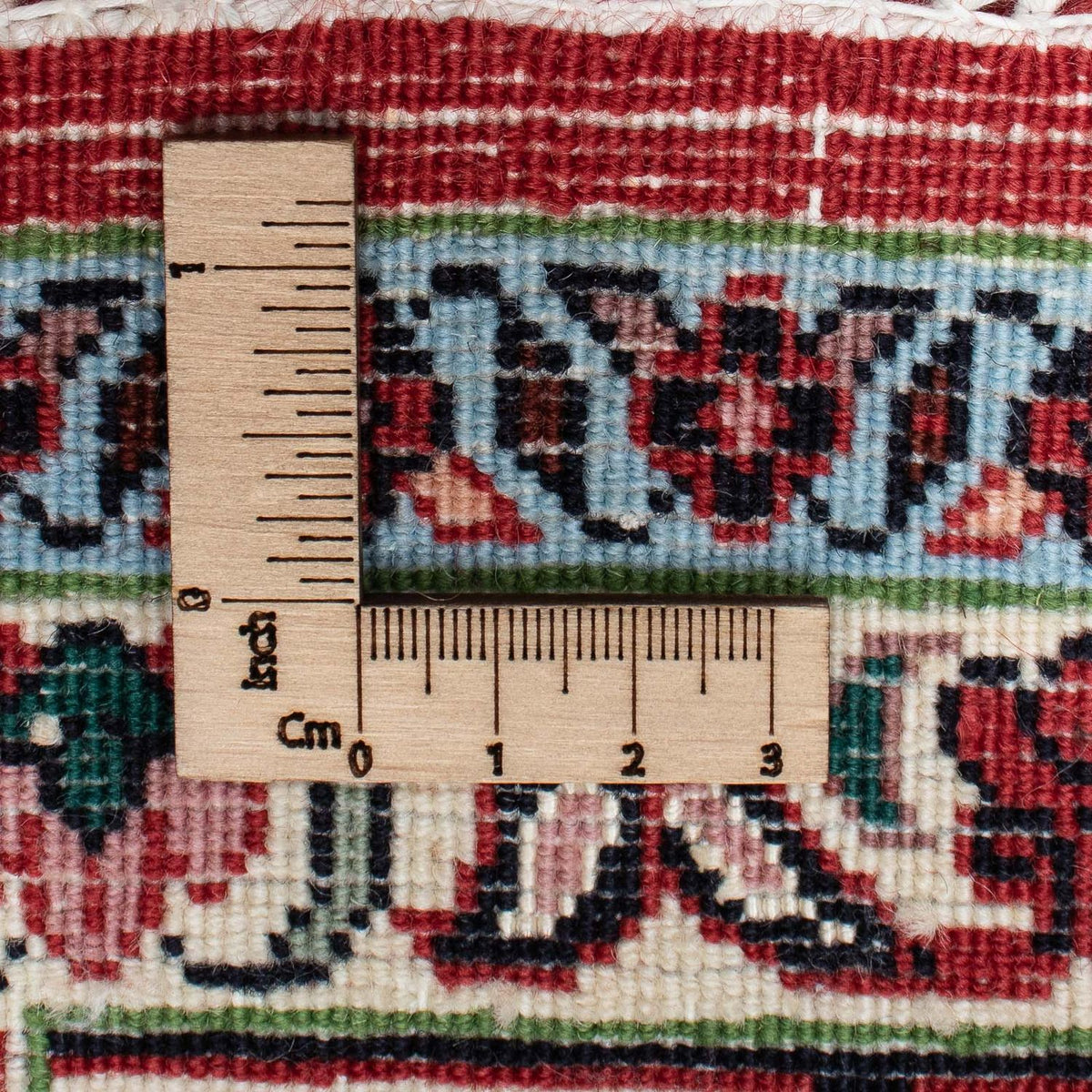 Alfombra persa - Bidjar - 223 x 130 cm - rojo claro