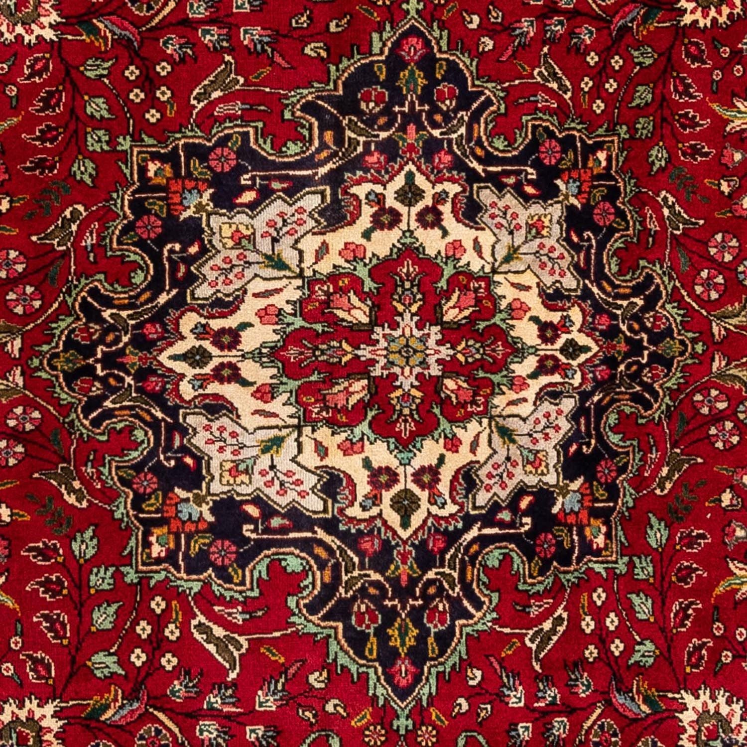 Alfombra persa - Nómada - 308 x 205 cm - rojo oscuro