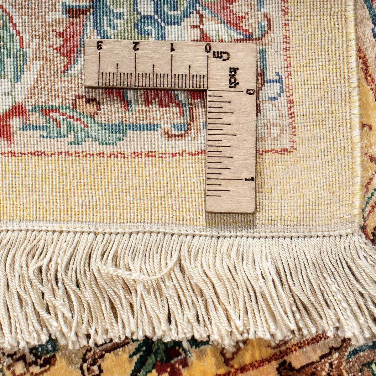 Alfombra persa - Ghom - 82 x 59 cm - marrón claro