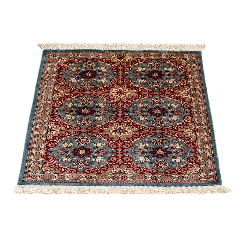Alfombra persa - Ghom - 75 x 57 cm - multicolor