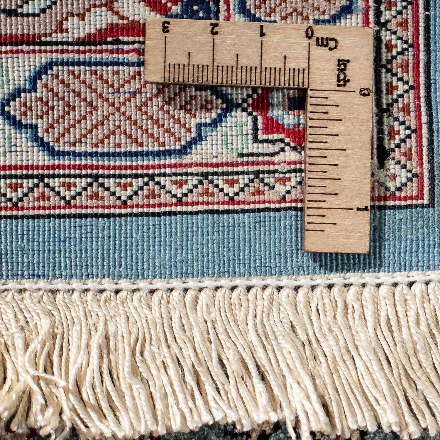 Alfombra persa - Ghom - 75 x 57 cm - multicolor