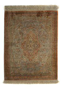 Alfombra persa - Ghom - 76 x 57 cm - multicolor