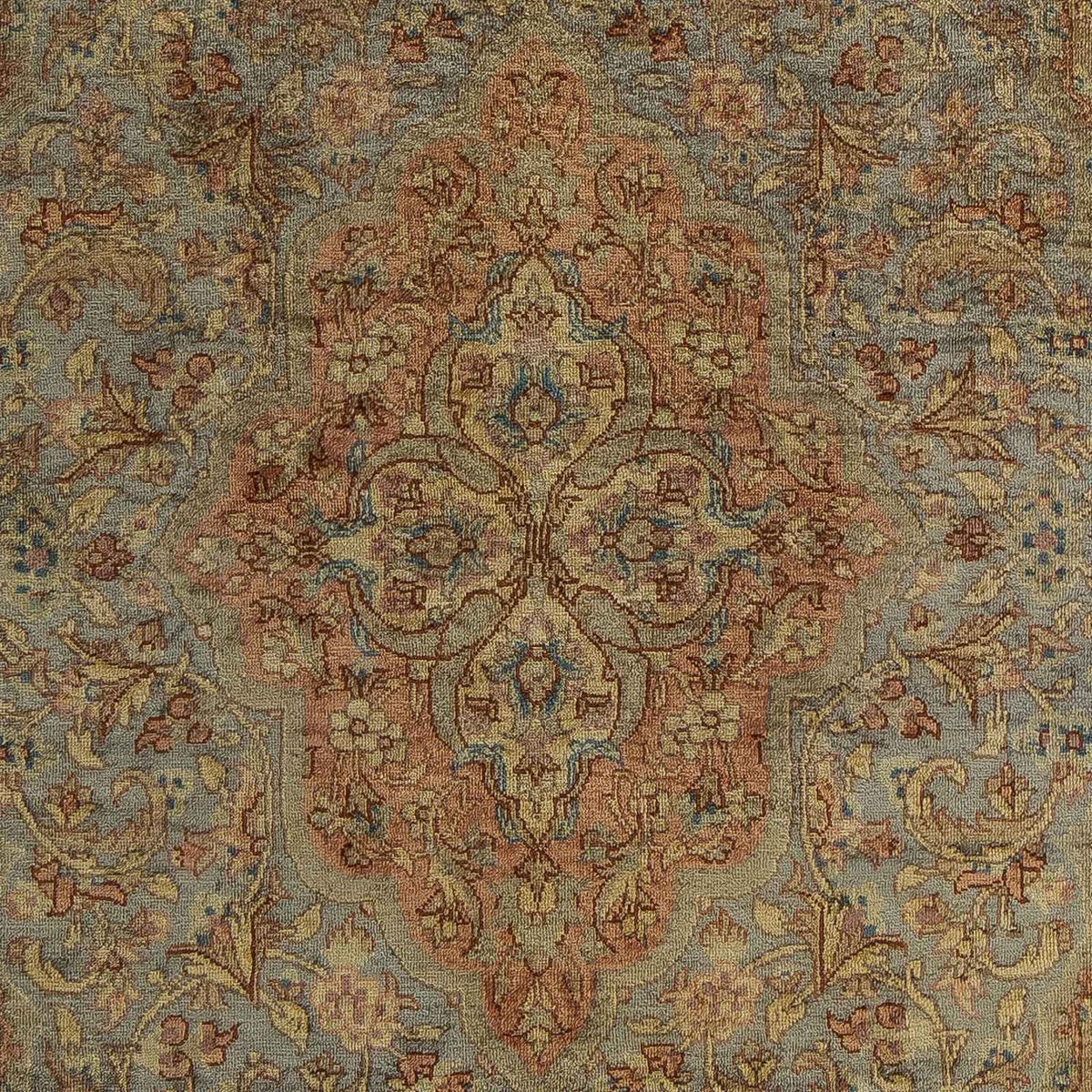 Alfombra persa - Ghom - 76 x 57 cm - multicolor