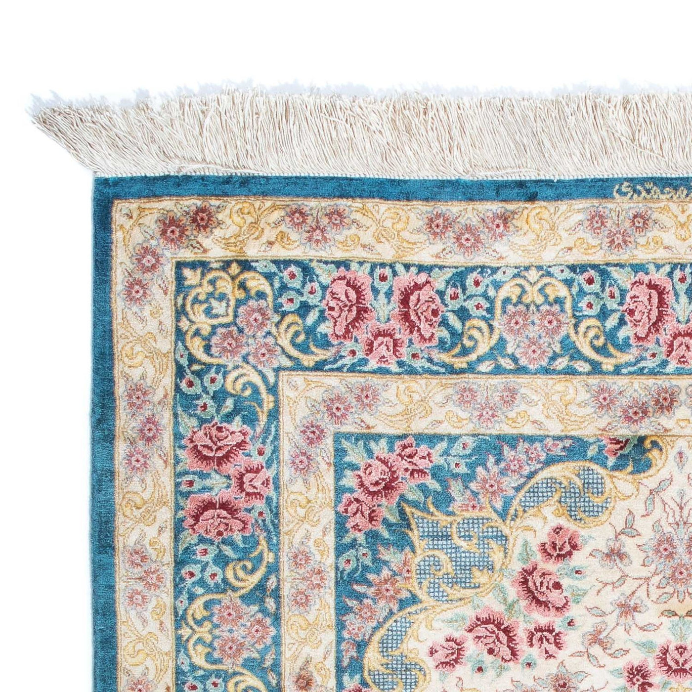 Qom Alfombra 123x77cm - Alfombra persa