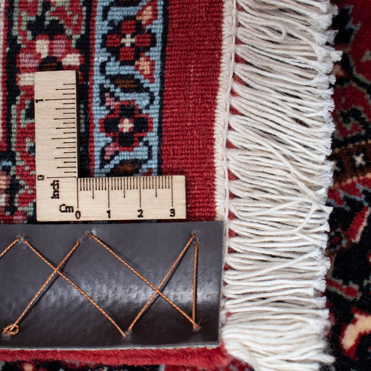 Alfombra persa - Bidjar - 215 x 133 cm - rojo