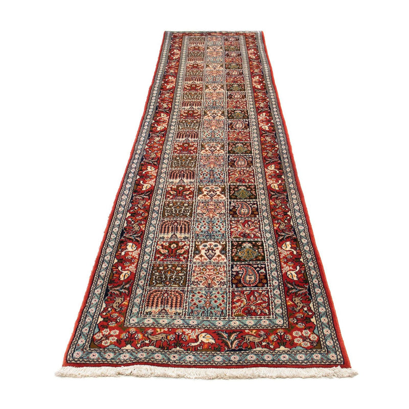 Alfombra de pasillo Alfombra persa - Clásica - 383 x 83 cm - rojo