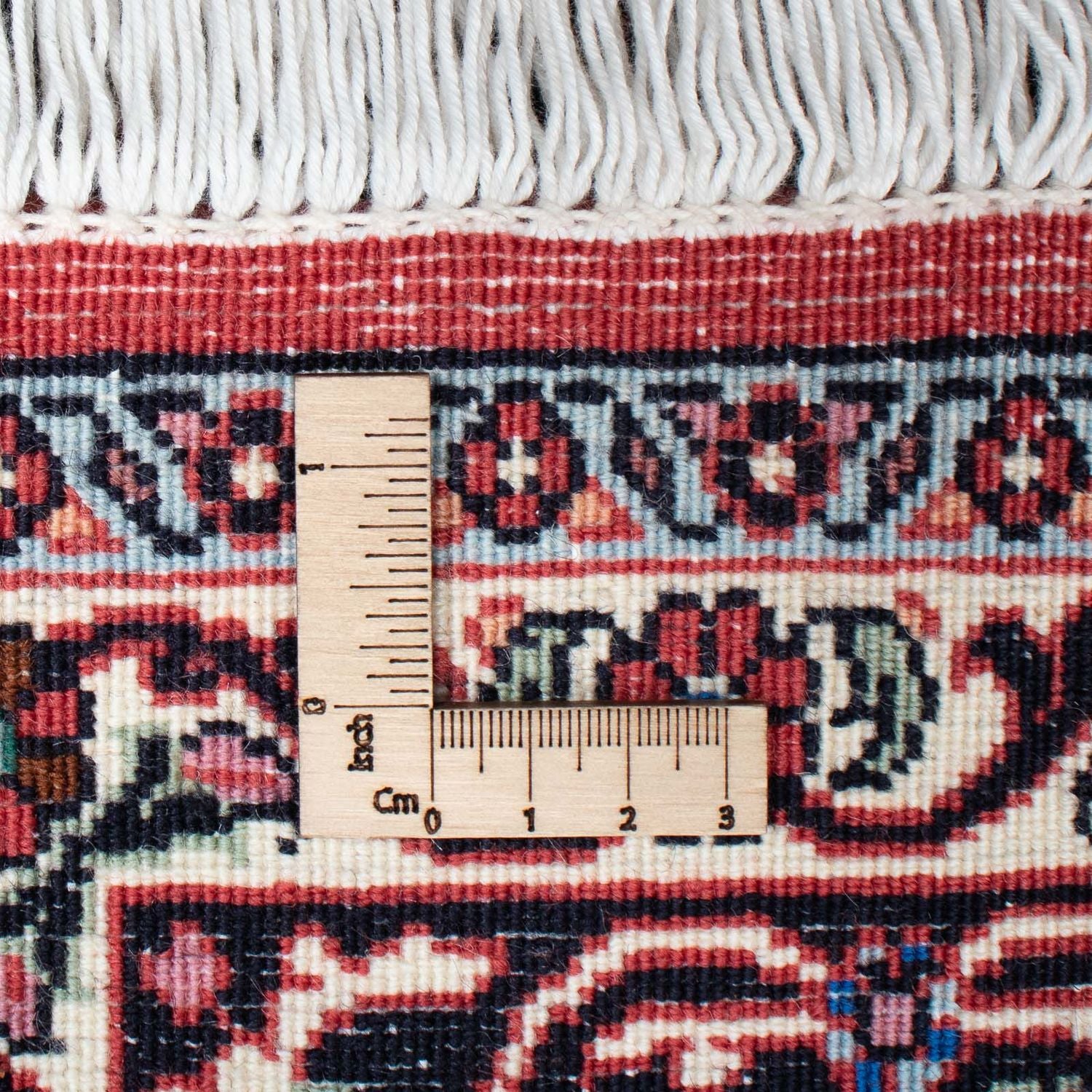 Alfombra persa - Bidjar - 204 x 132 cm - rojo
