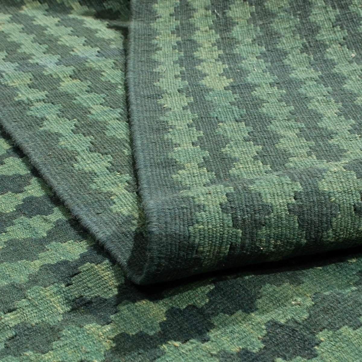 Alfombra Kelim - Oriental - 209 x 156 cm - azul oscuro