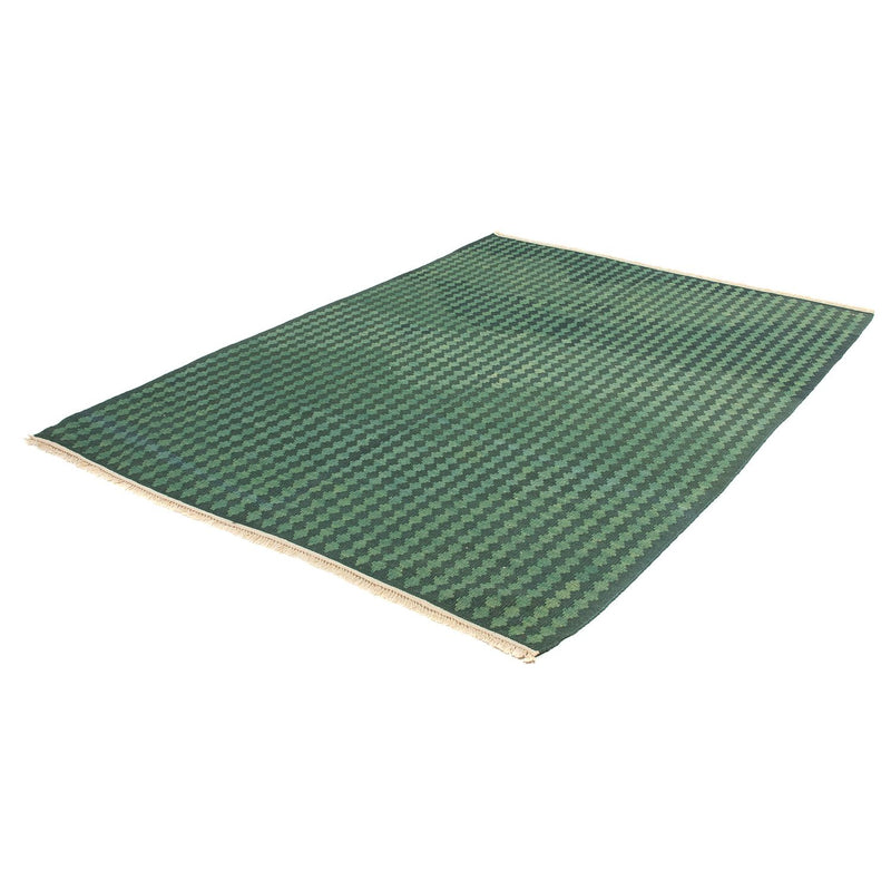 Alfombra Kelim - Oriental - 209 x 156 cm - azul oscuro