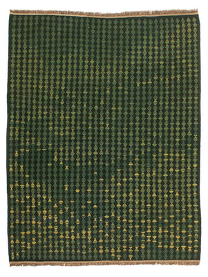 Alfombra Kelim - Oriental - 197 x 158 cm - azul oscuro