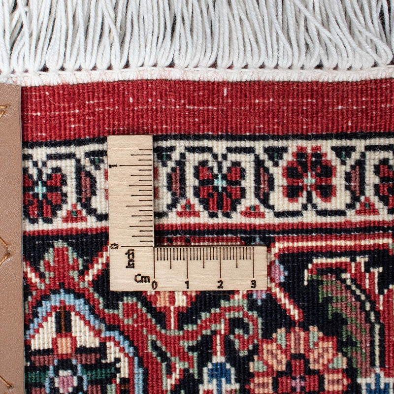 Alfombra de pasillo Alfombra persa - Bidjar - 195 x 98 cm - rojo